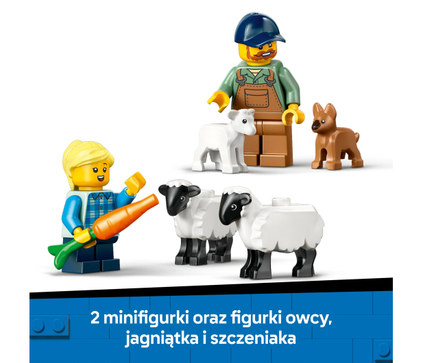 LEGO City 60461 Czerwony traktor z przyczepą i owocami - 1284267 - zdjęcie 8